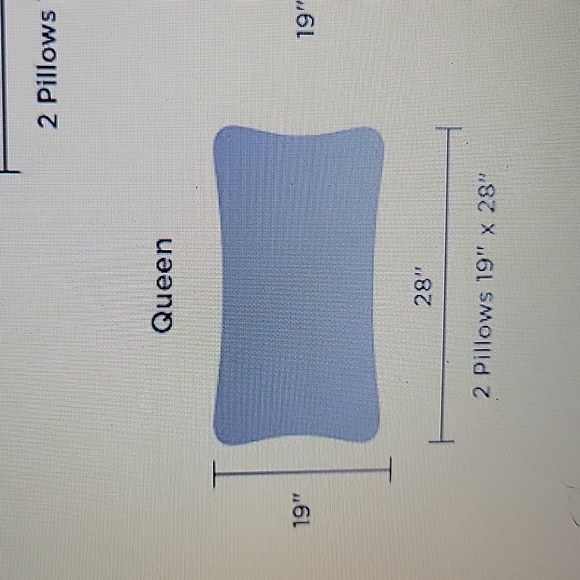 Bedsure 2 pack pillows Queen Medium  down alternative hotel quality 28x20" New - Picture 2 of 15